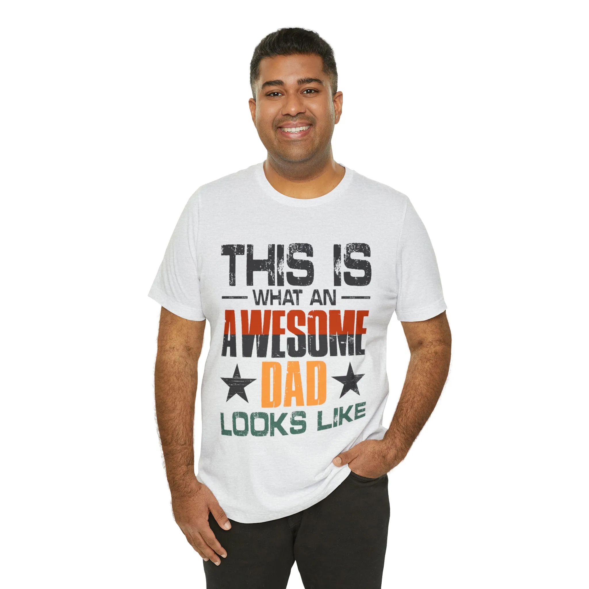 Awesome Dad - Unisex Jersey Short Sleeve Tee