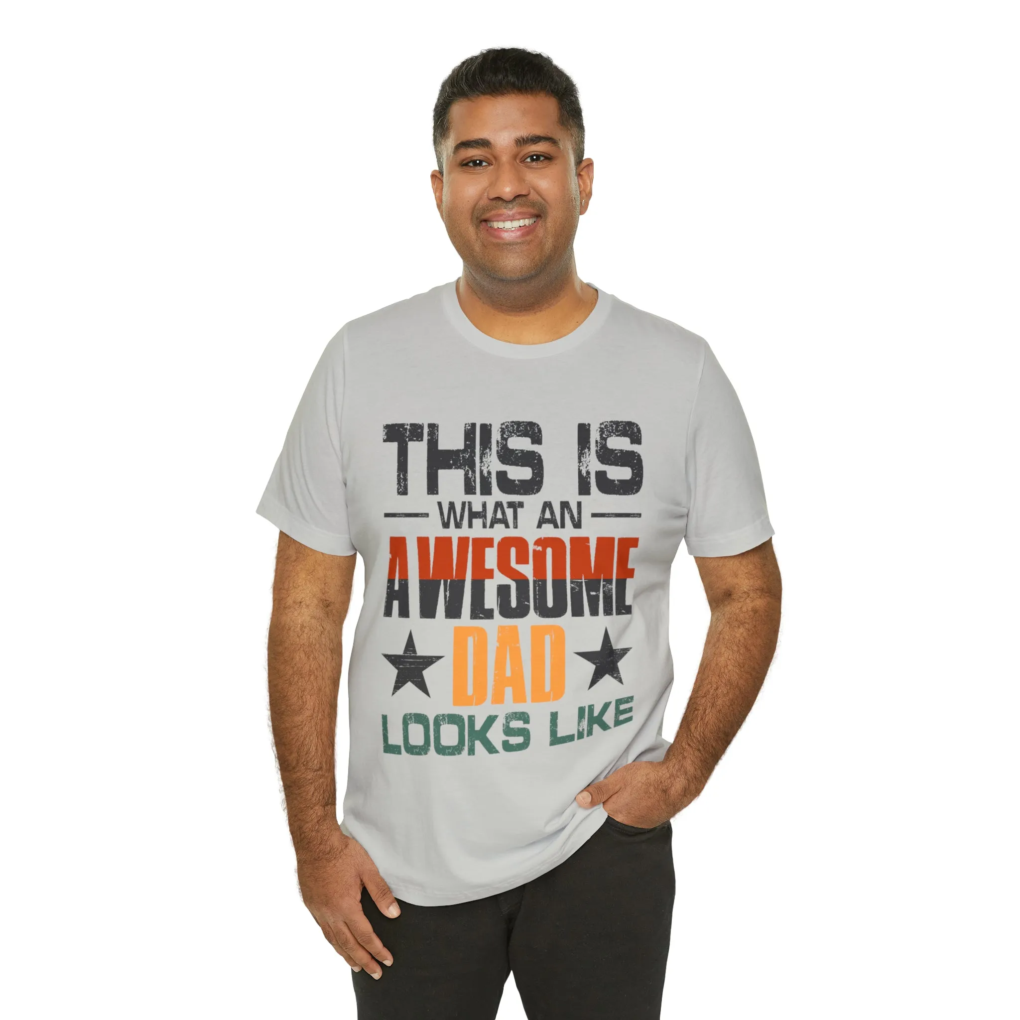 Awesome Dad - Unisex Jersey Short Sleeve Tee