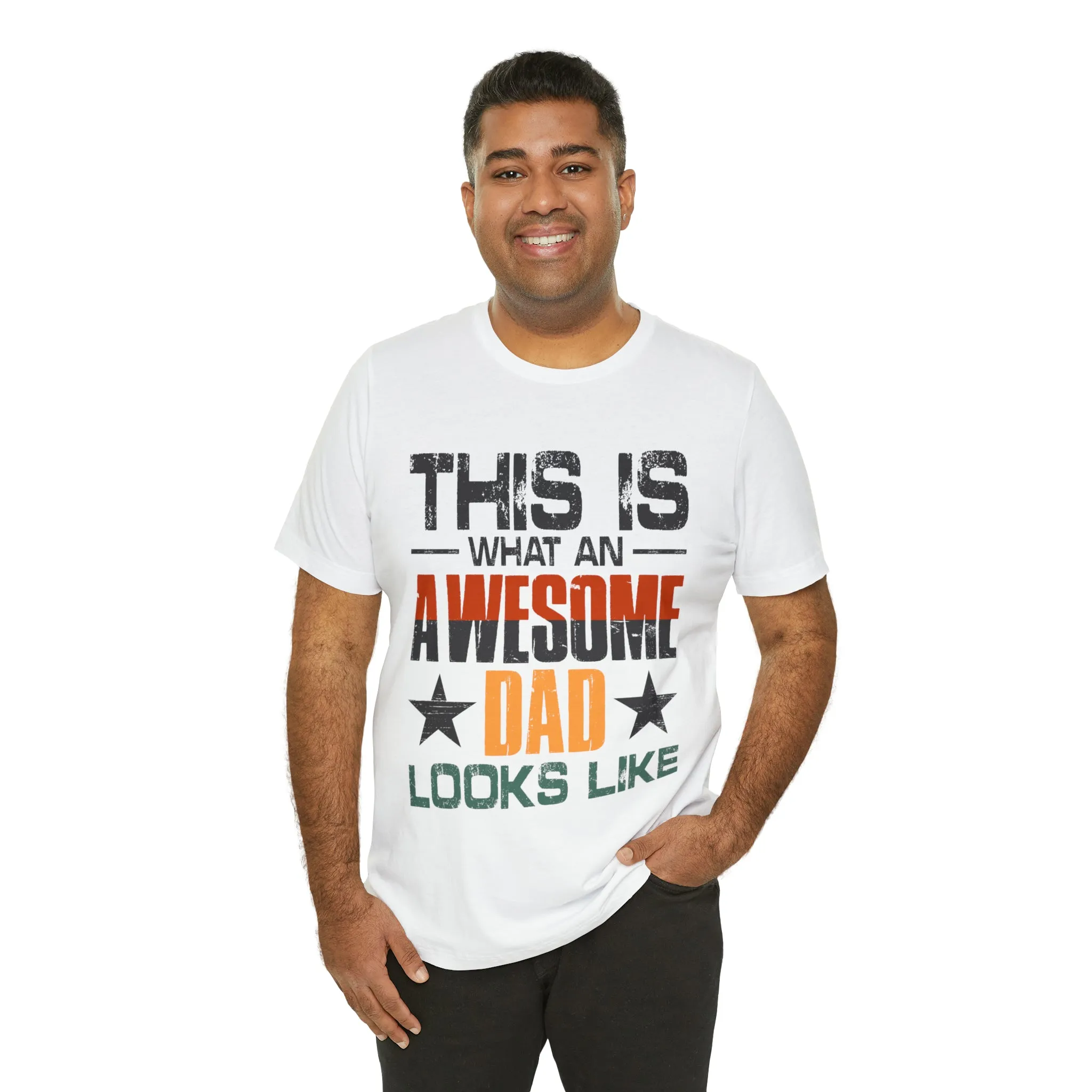 Awesome Dad - Unisex Jersey Short Sleeve Tee