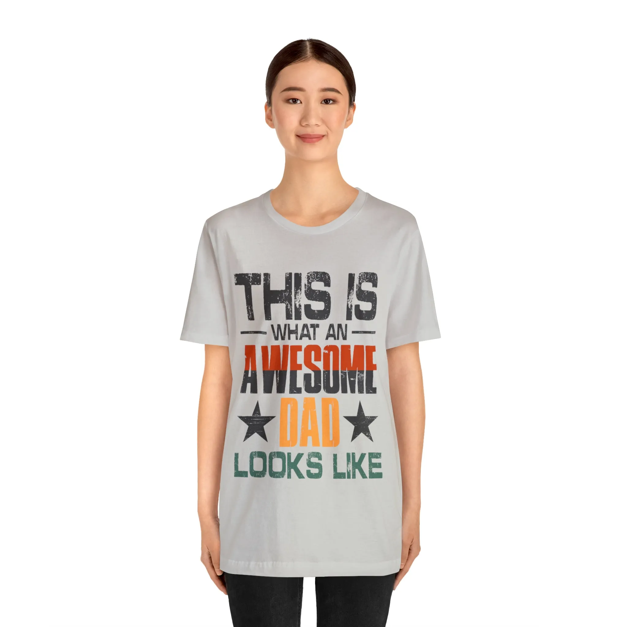 Awesome Dad - Unisex Jersey Short Sleeve Tee