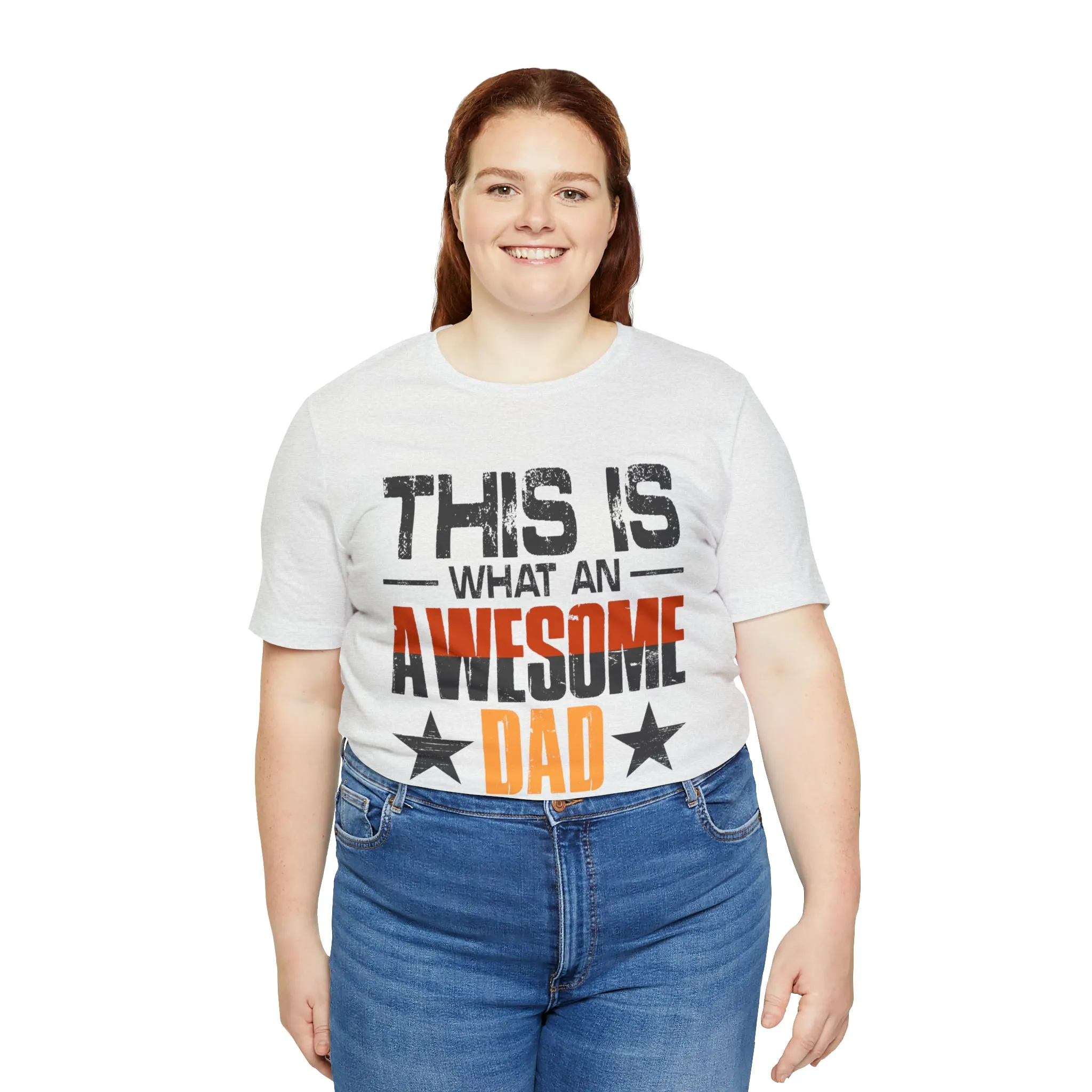 Awesome Dad - Unisex Jersey Short Sleeve Tee