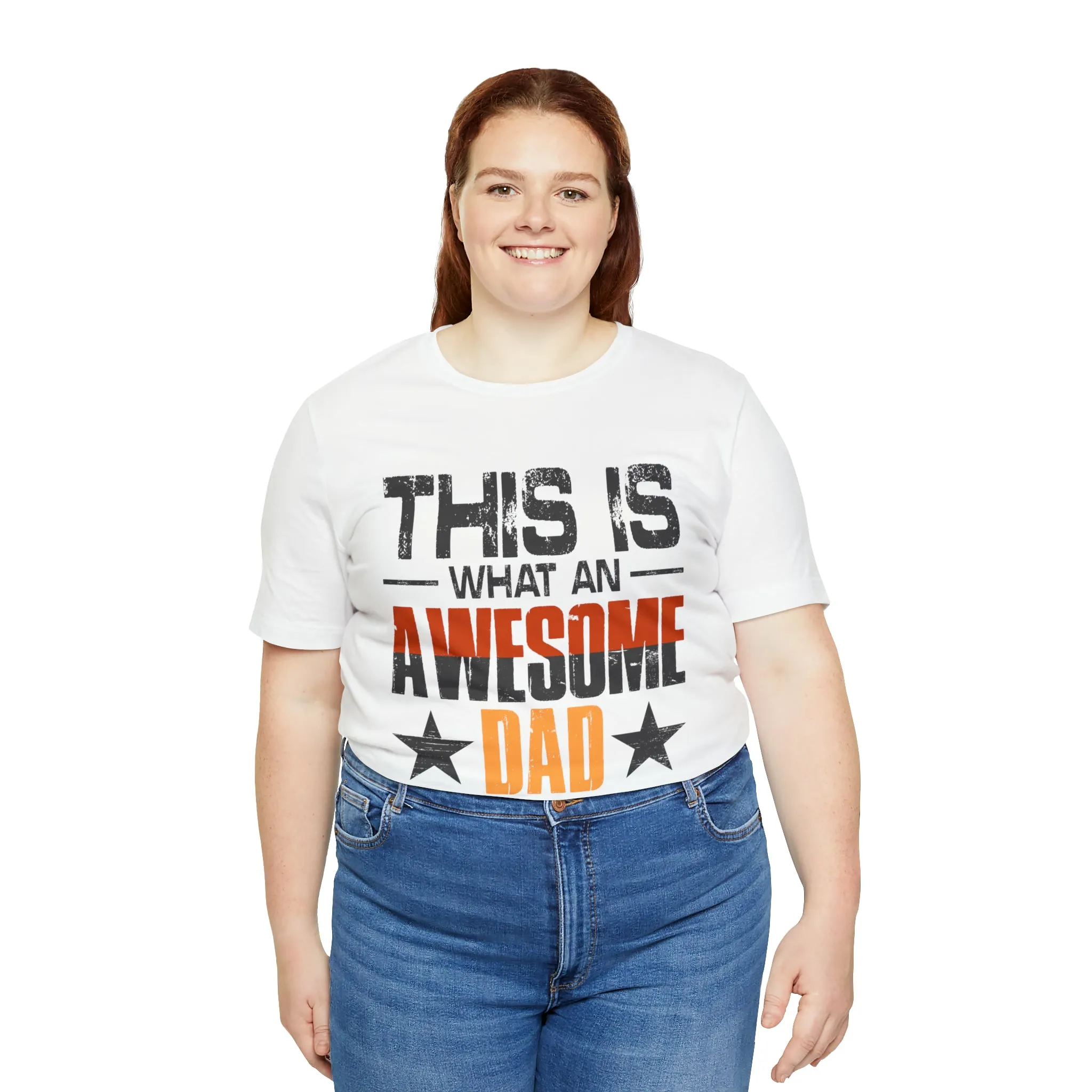 Awesome Dad - Unisex Jersey Short Sleeve Tee