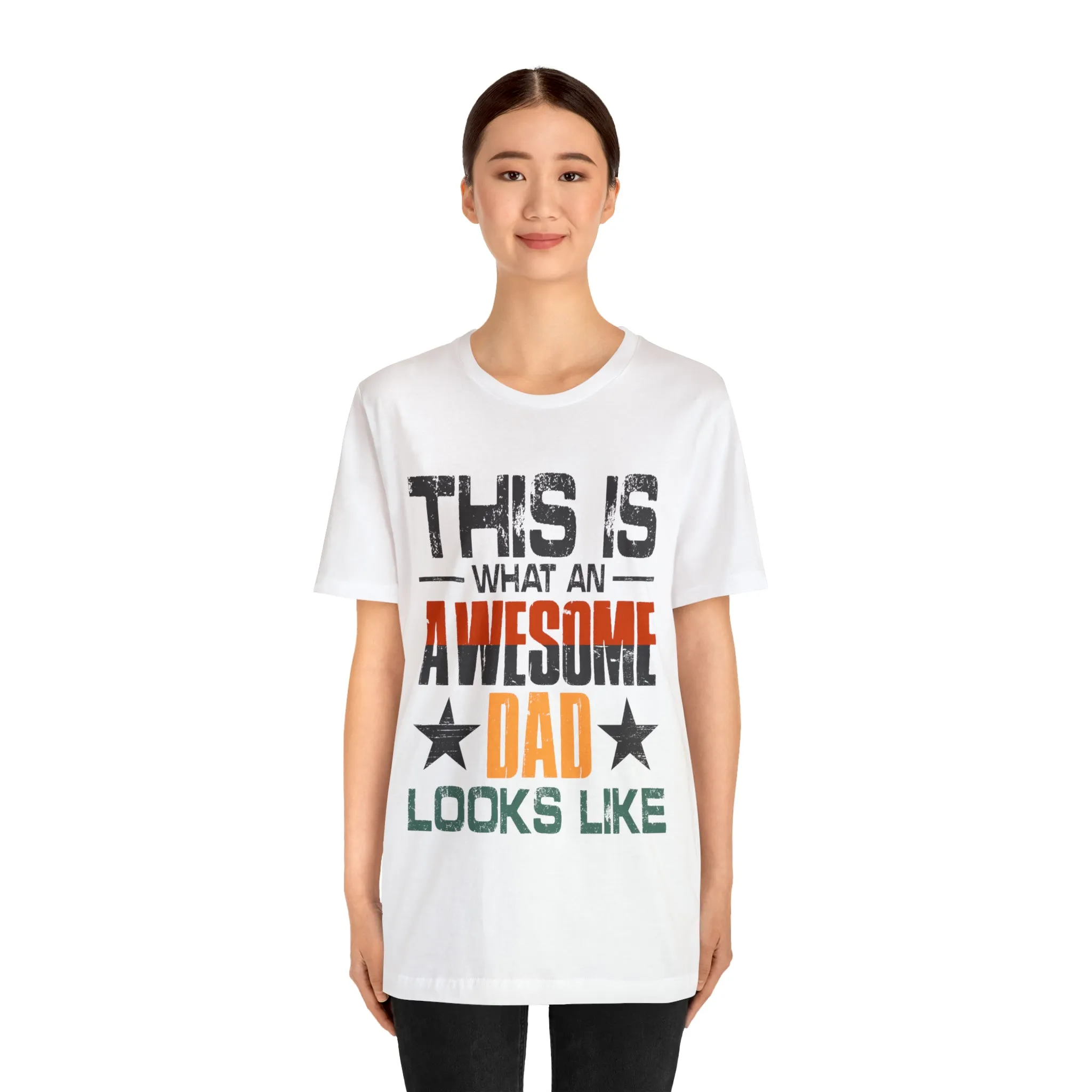 Awesome Dad - Unisex Jersey Short Sleeve Tee