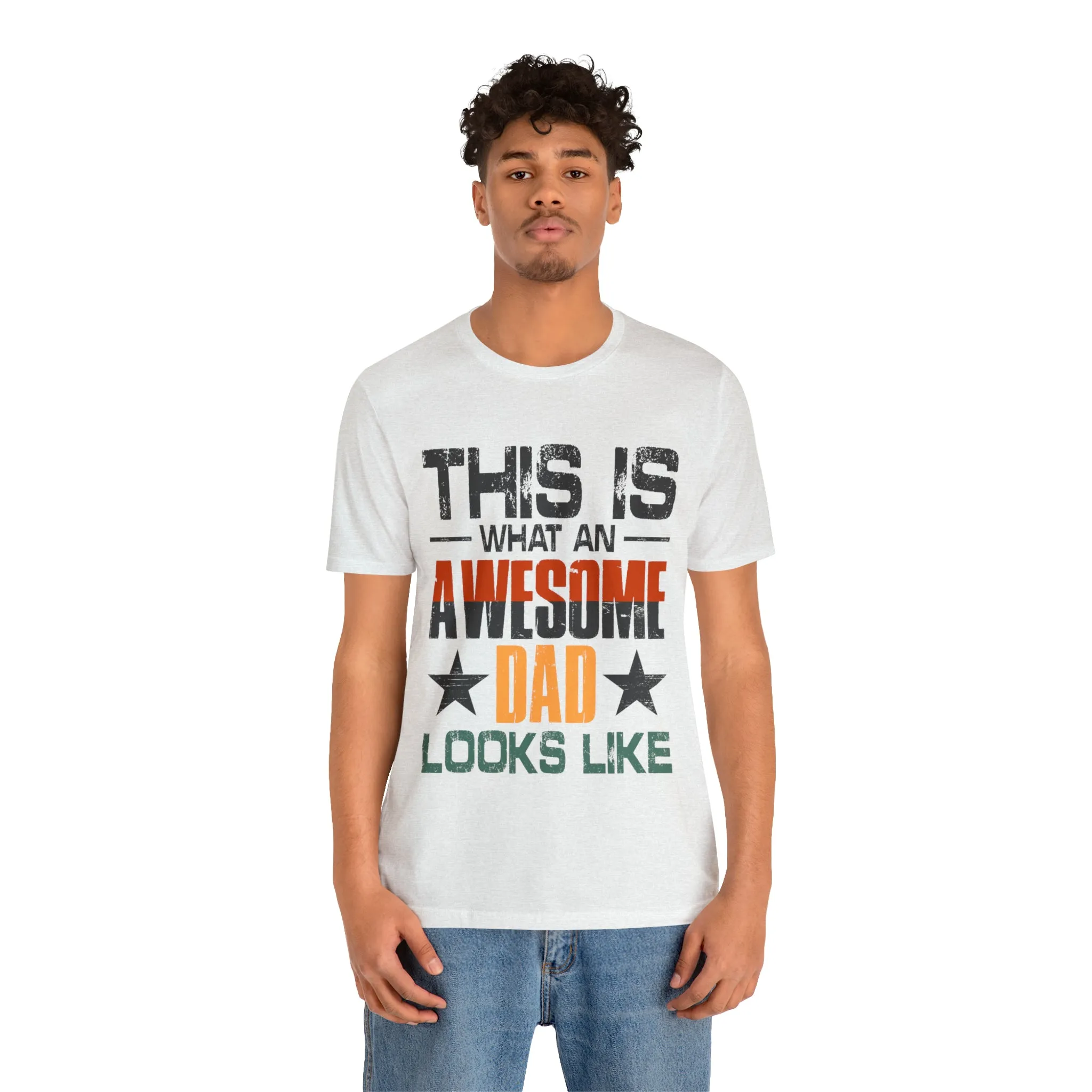 Awesome Dad - Unisex Jersey Short Sleeve Tee