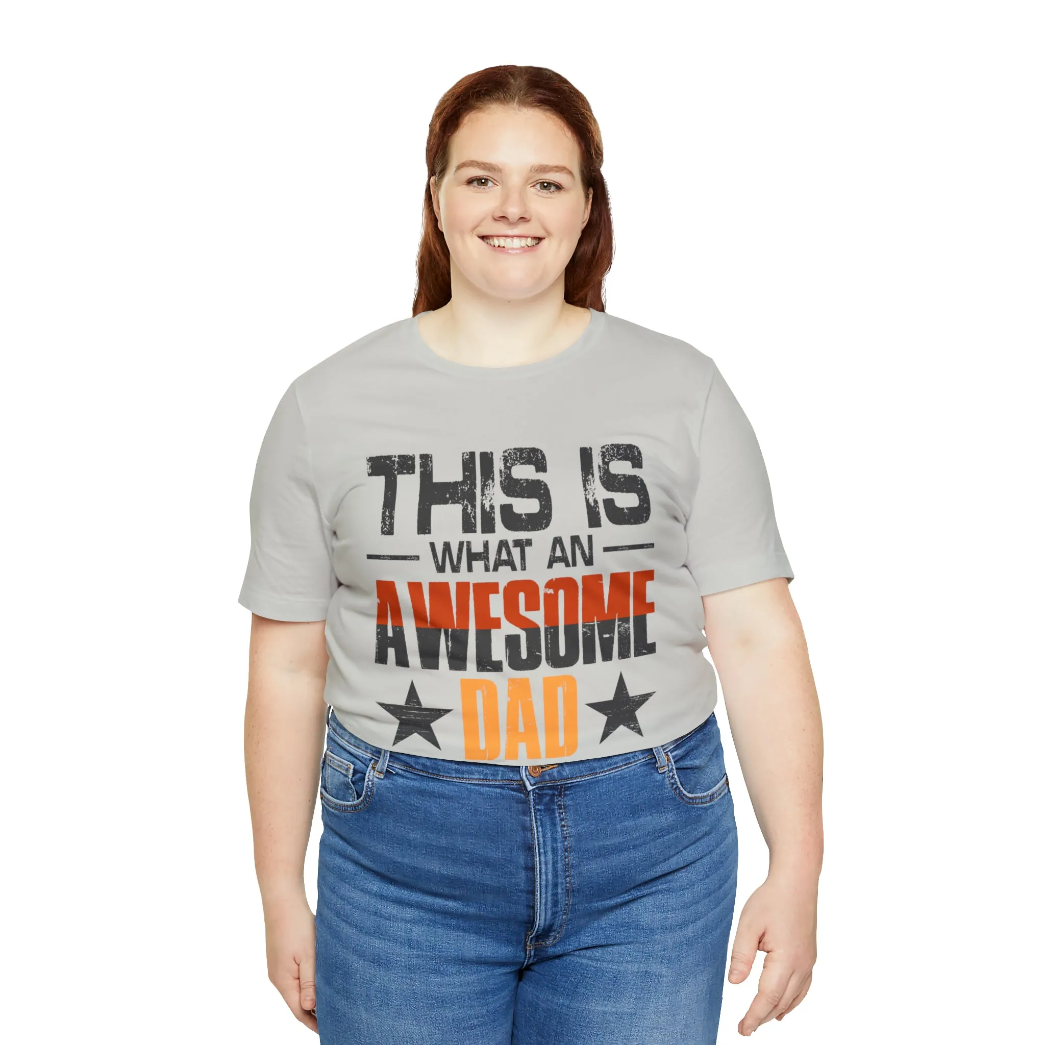 Awesome Dad - Unisex Jersey Short Sleeve Tee