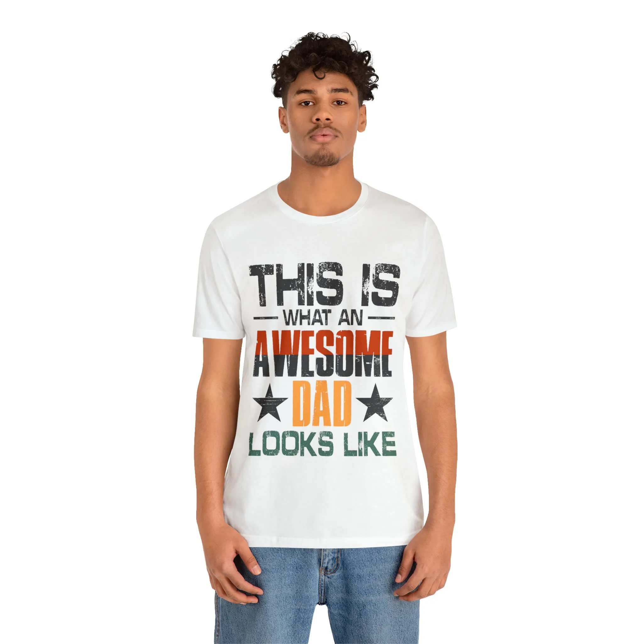 Awesome Dad - Unisex Jersey Short Sleeve Tee