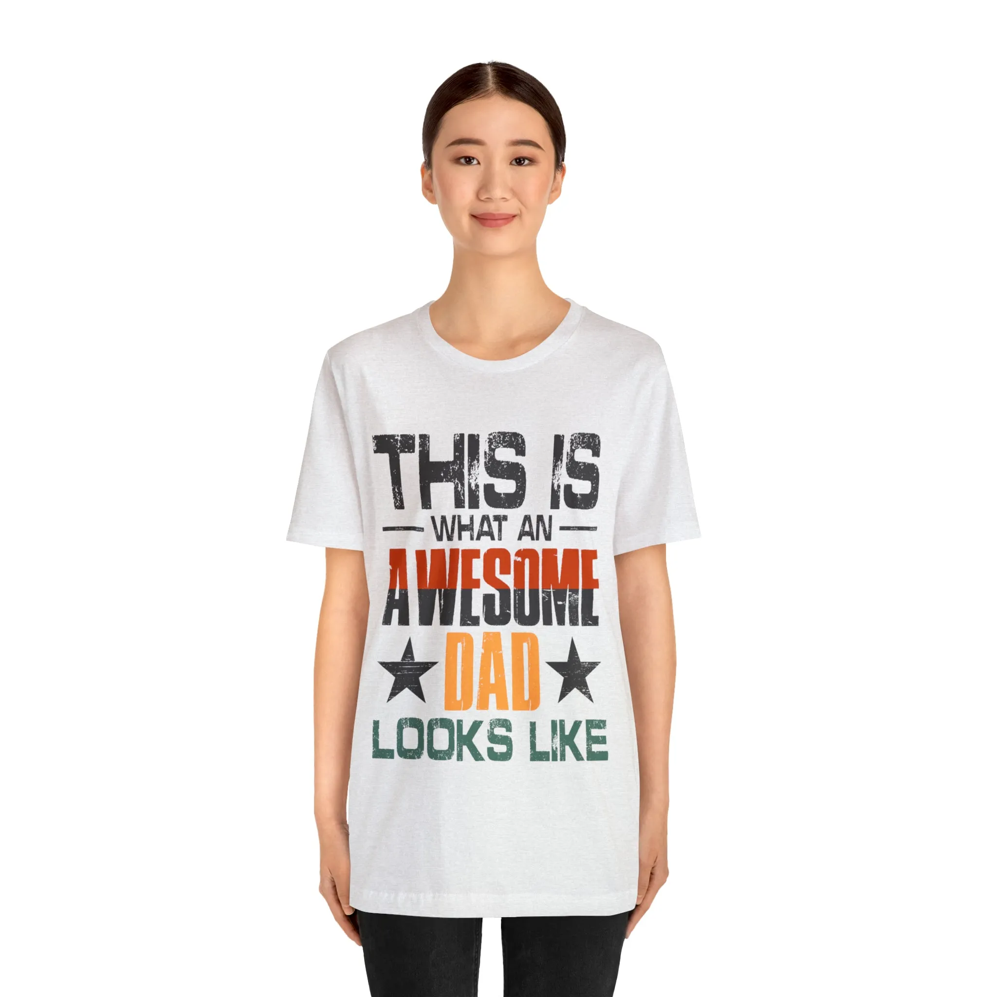 Awesome Dad - Unisex Jersey Short Sleeve Tee
