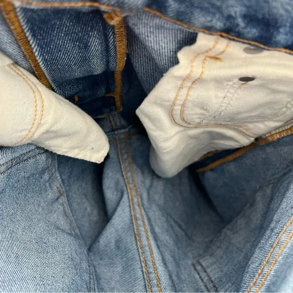 B SIDES Vintage Style Denim Jeans Size 25