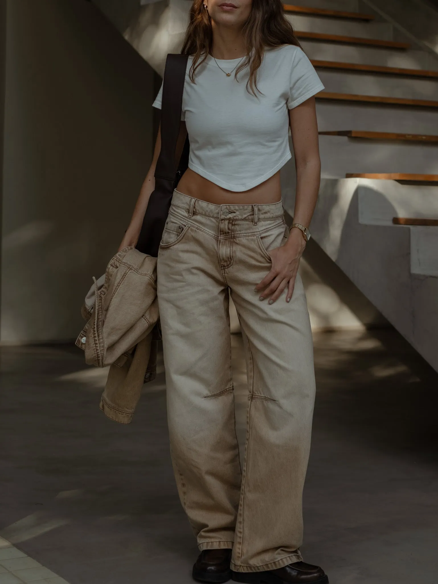 BANDOLERA TOP - SOFT WHITE