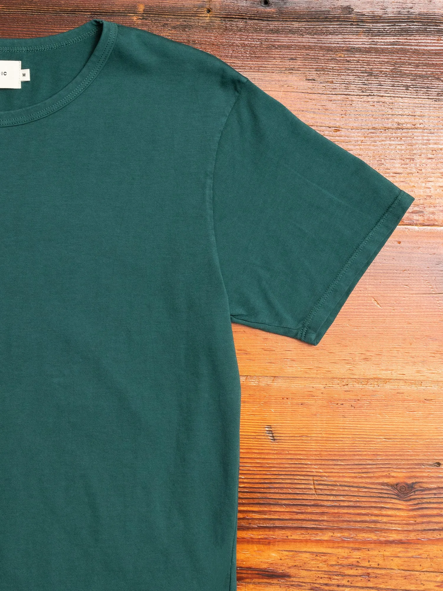 Basis T-Shirt in Emerald