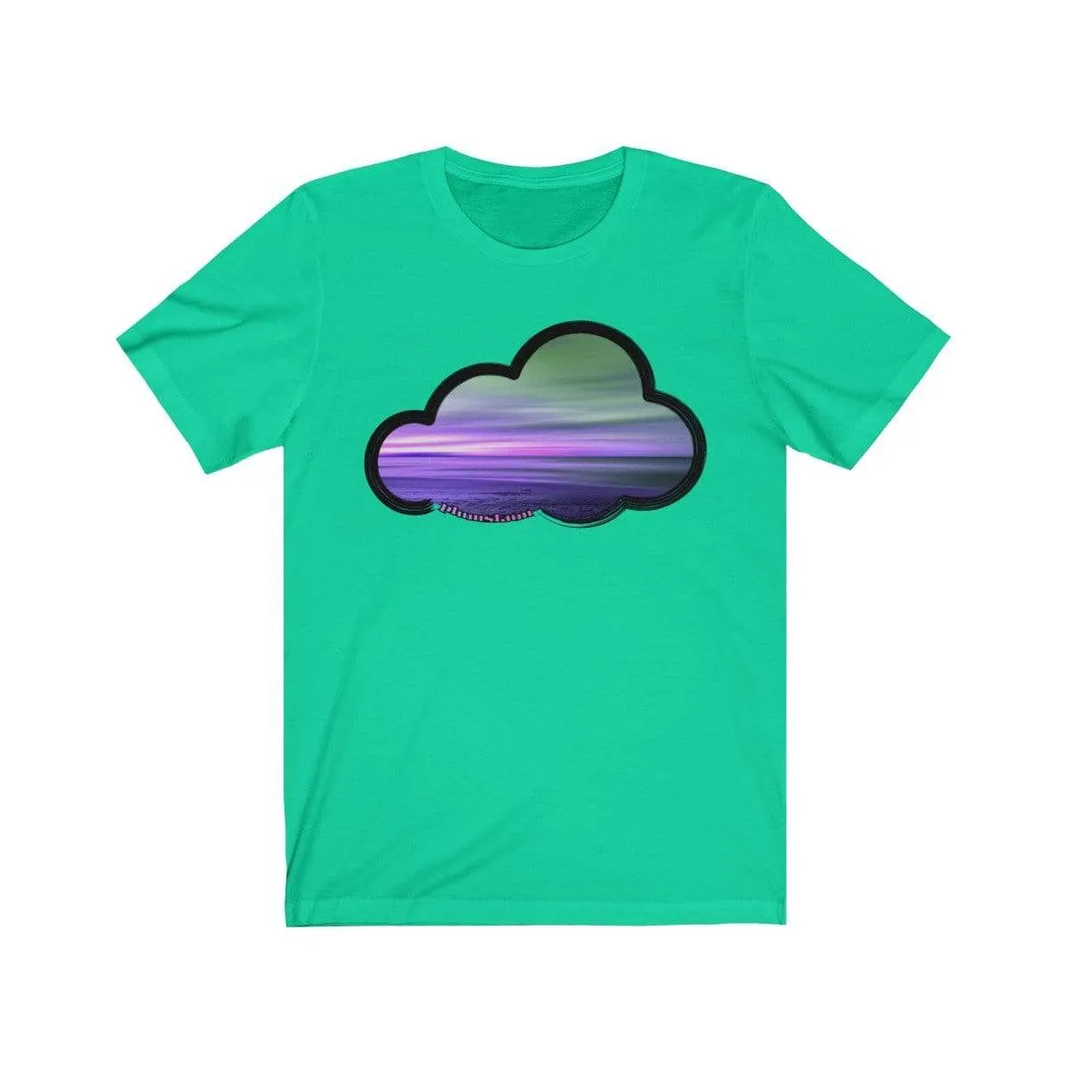 Beaches Art Clouds Tee