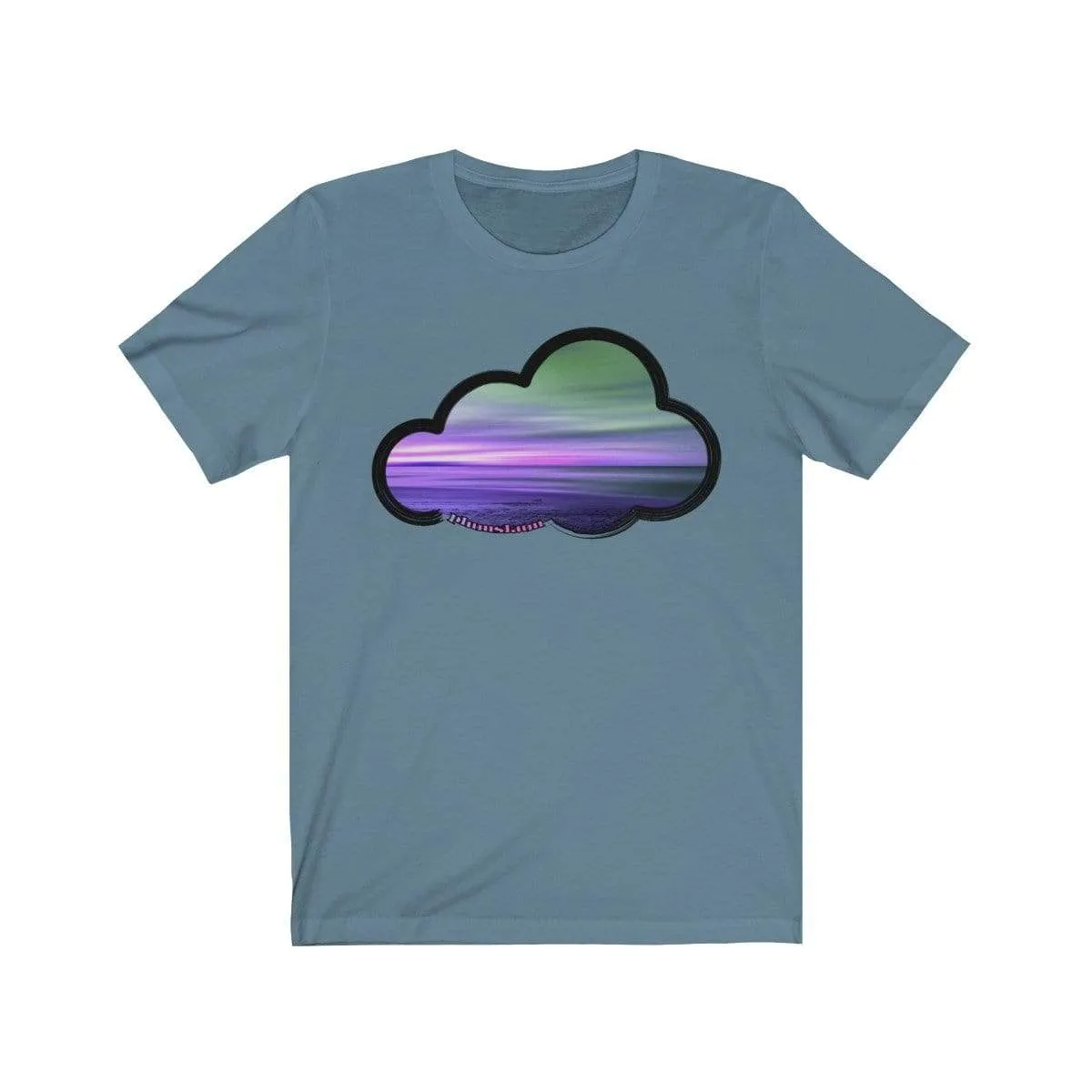 Beaches Art Clouds Tee