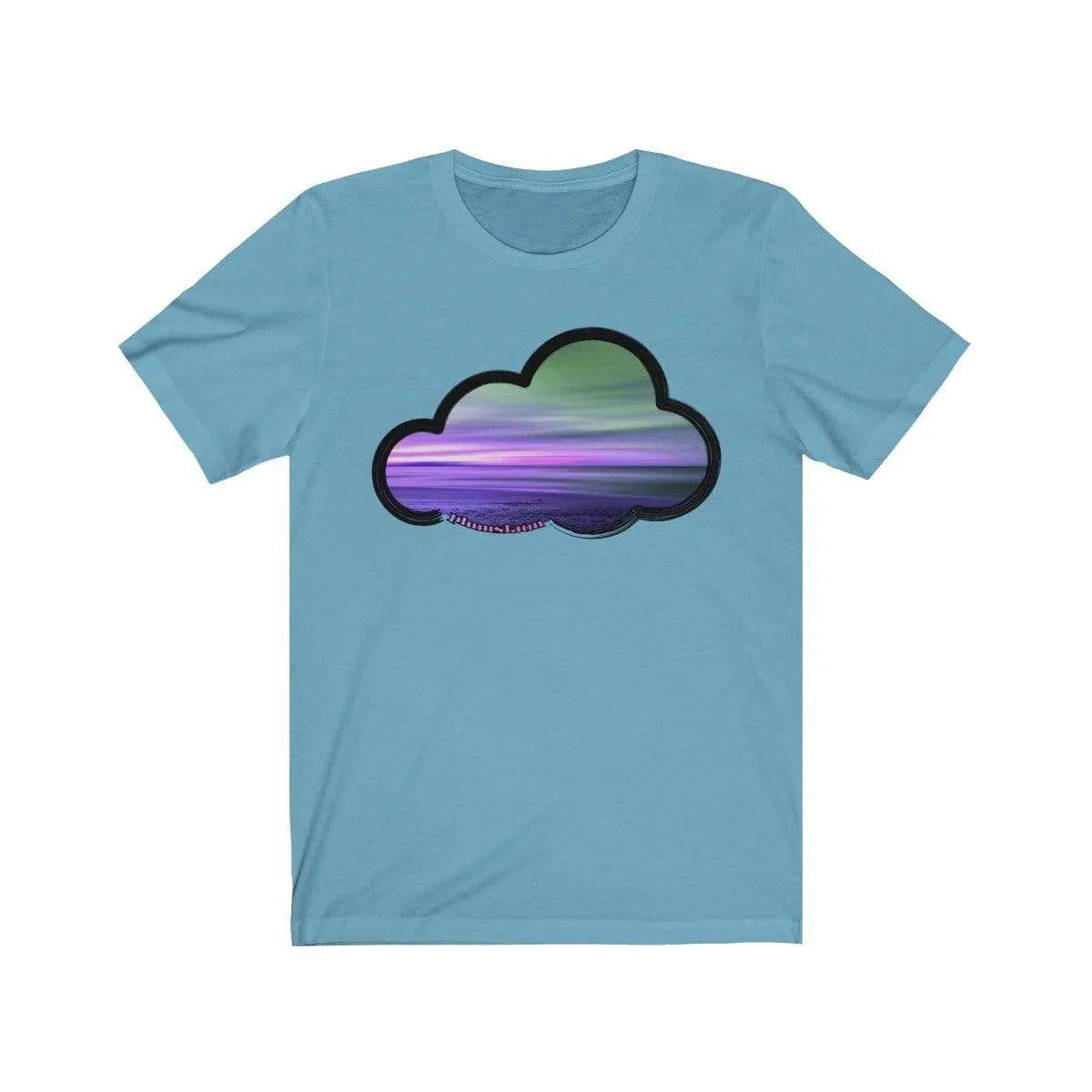 Beaches Art Clouds Tee
