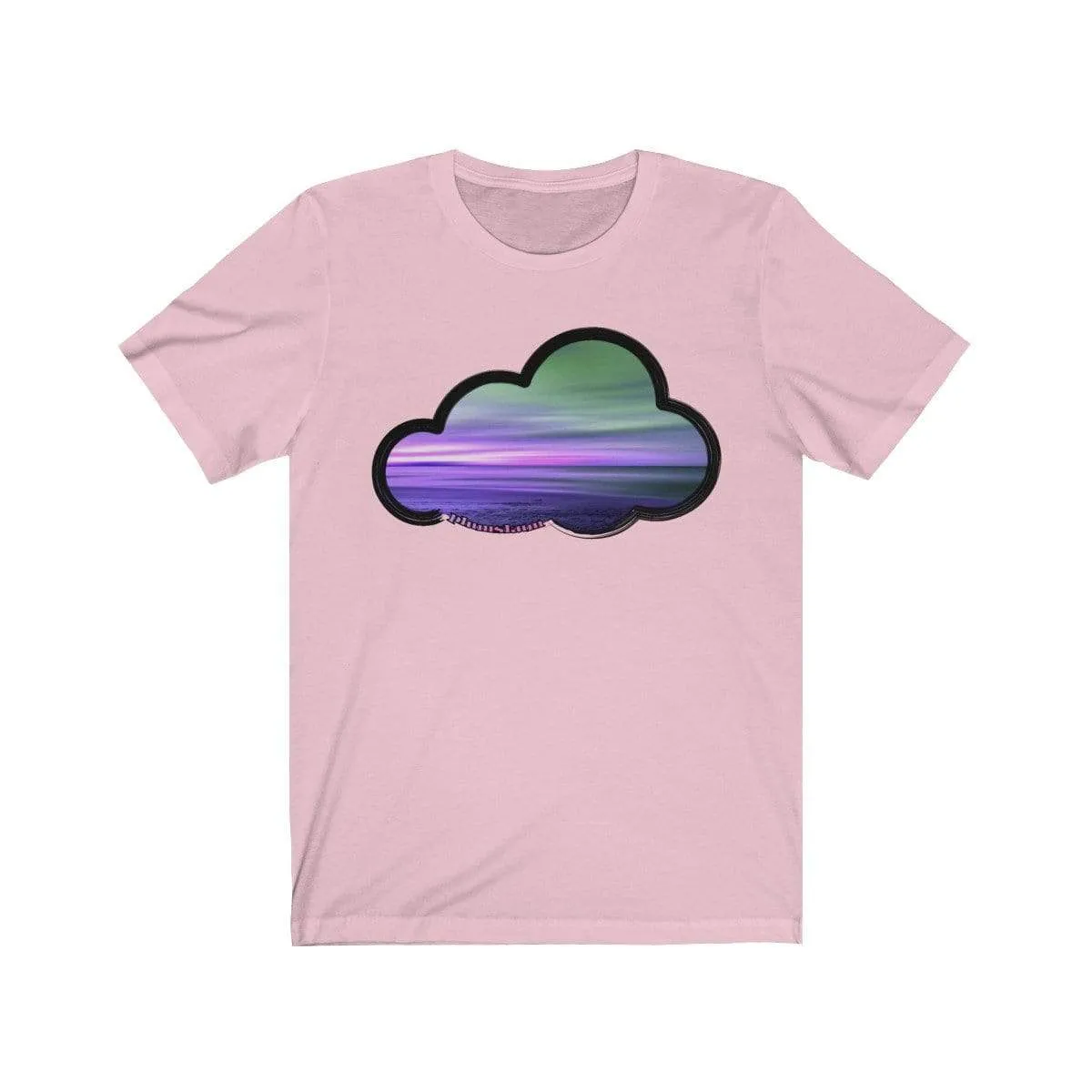 Beaches Art Clouds Tee