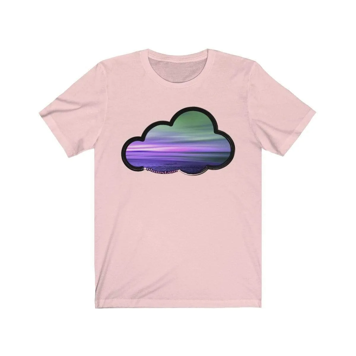 Beaches Art Clouds Tee