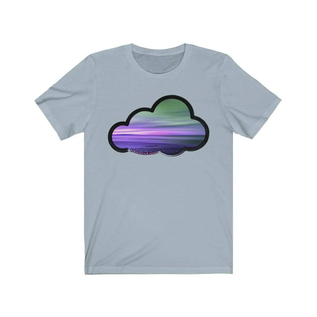 Beaches Art Clouds Tee