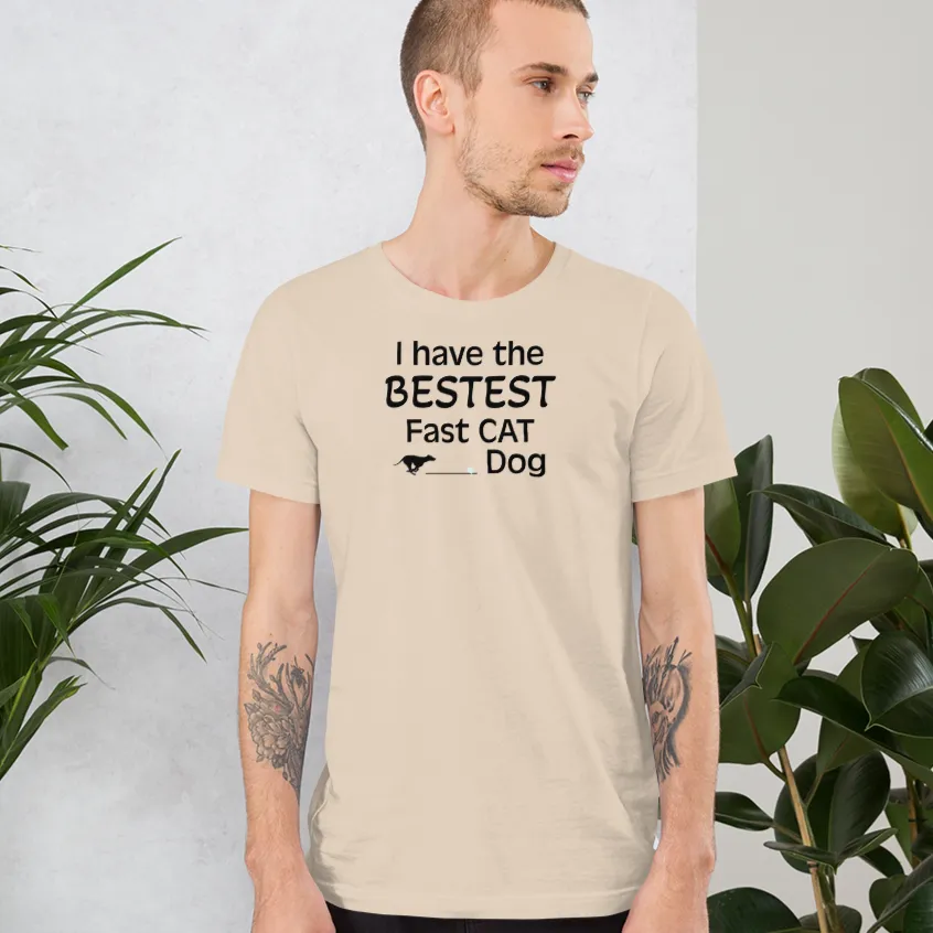 Bestest Fast CAT Dog T-Shirts - Light