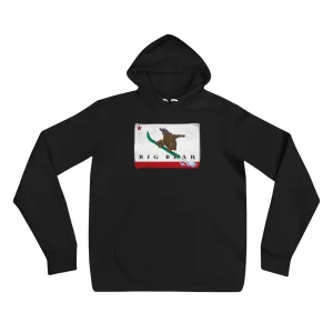 Big Bear snowboarding CA grizzly hoodie