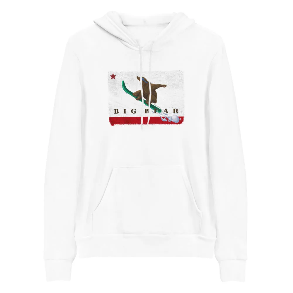 Big Bear snowboarding CA grizzly hoodie