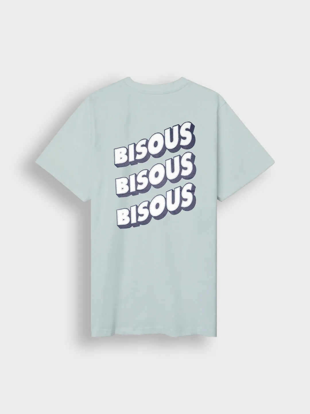 Bisous Skateboards Sonics T-Shirt | Light Grey