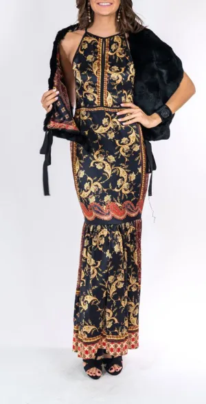 Black Cashmere Stola