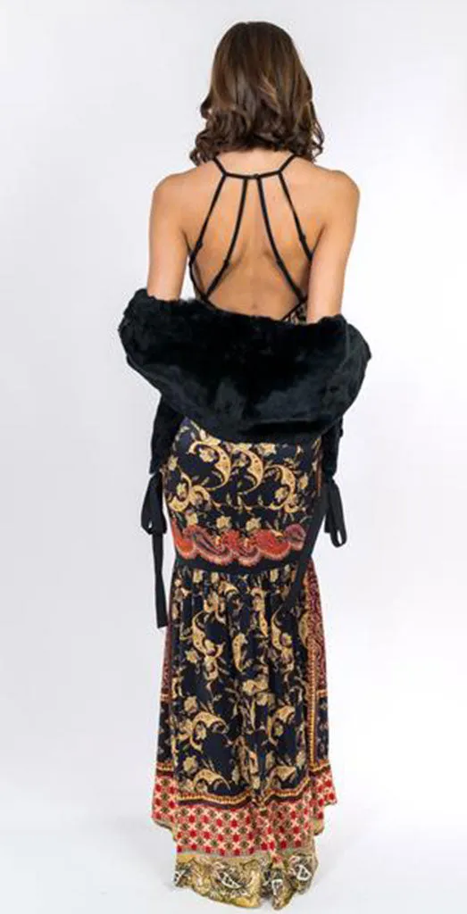 Black Cashmere Stola