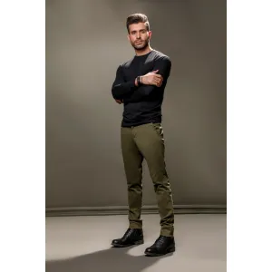 Black Full Sleeves Crew Neck