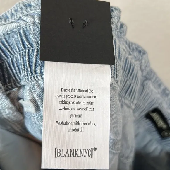 Blank NYC Stand Strong Paperbag Jeans Size M
