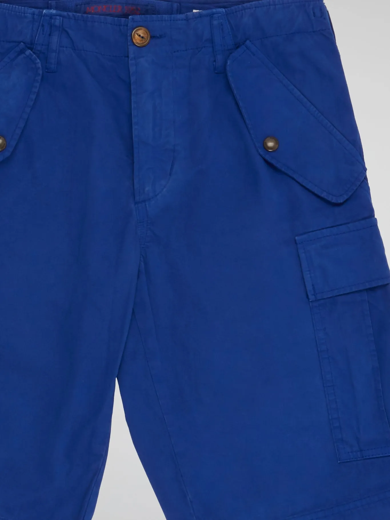 Blue Cargo Shorts