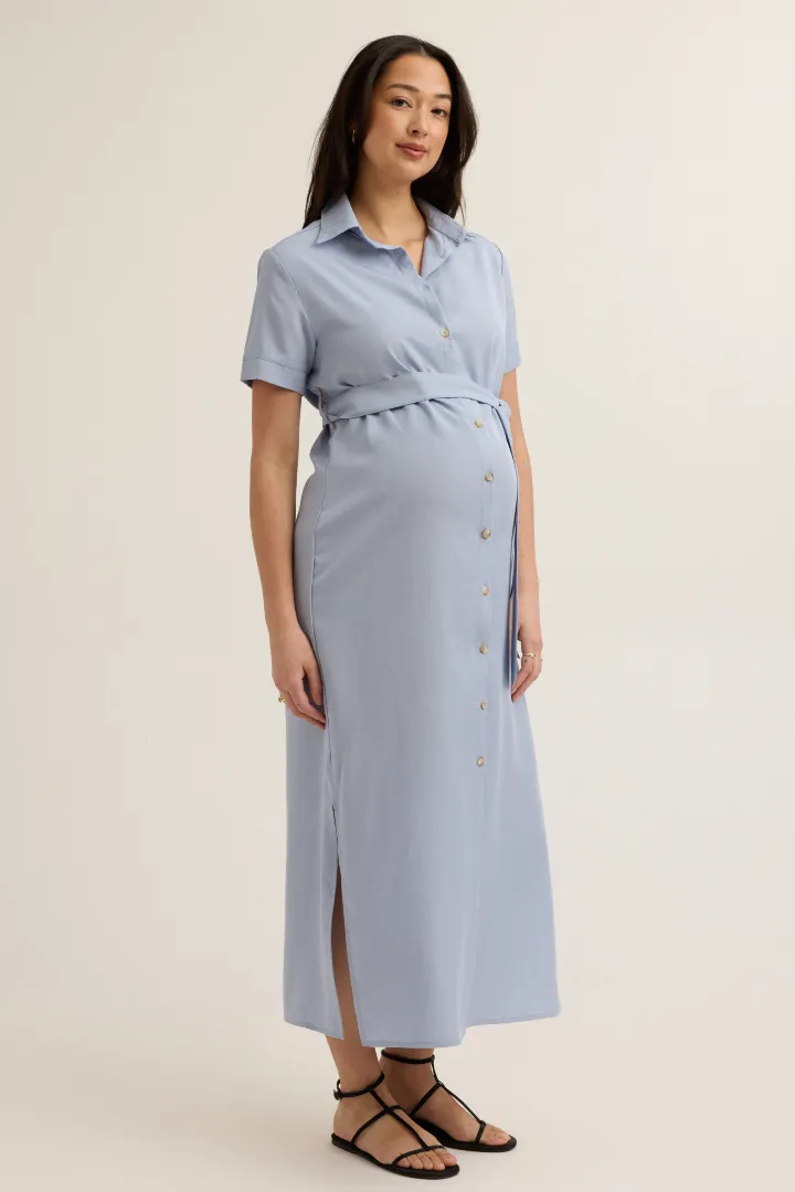 Blyth Maxi Shirt Dress