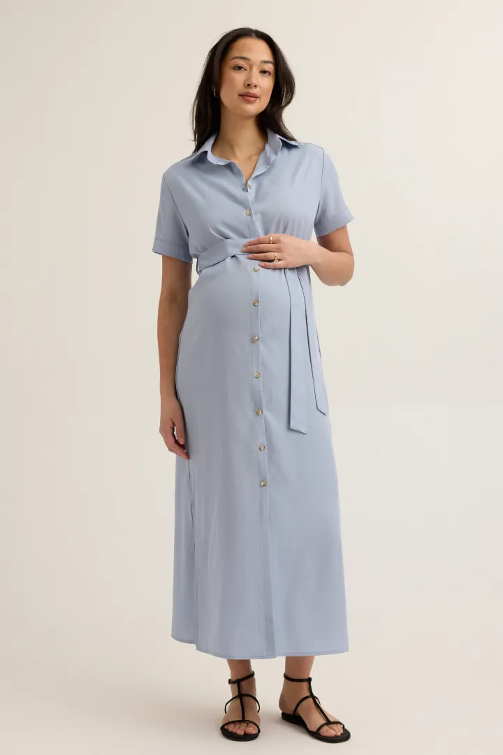 Blyth Maxi Shirt Dress