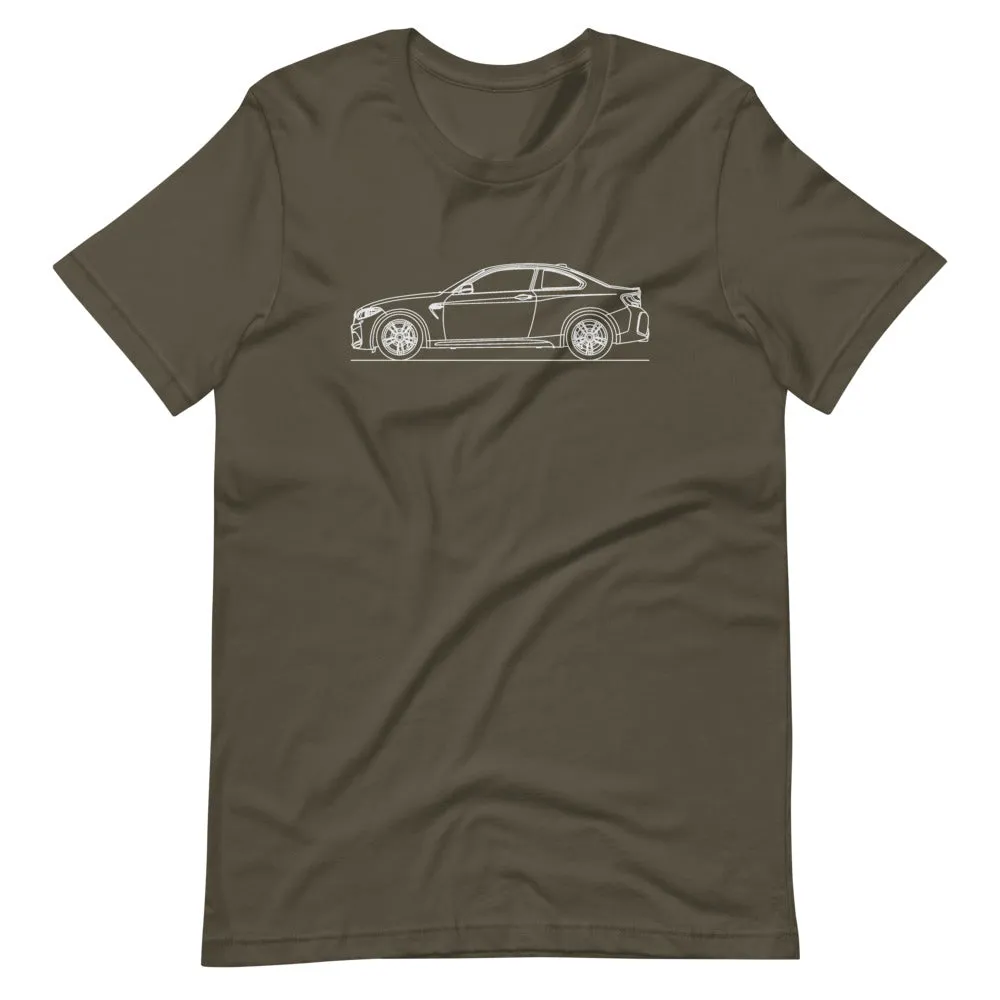BMW F87 M2 outline t-shirt