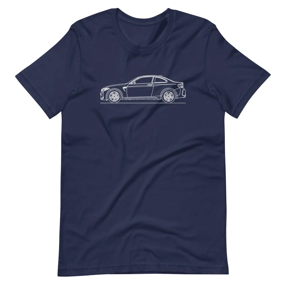 BMW F87 M2 outline t-shirt