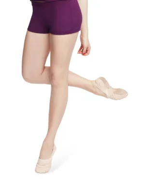 Boy Cut Low Rise Short TB113 - Aubergine, Adult Large