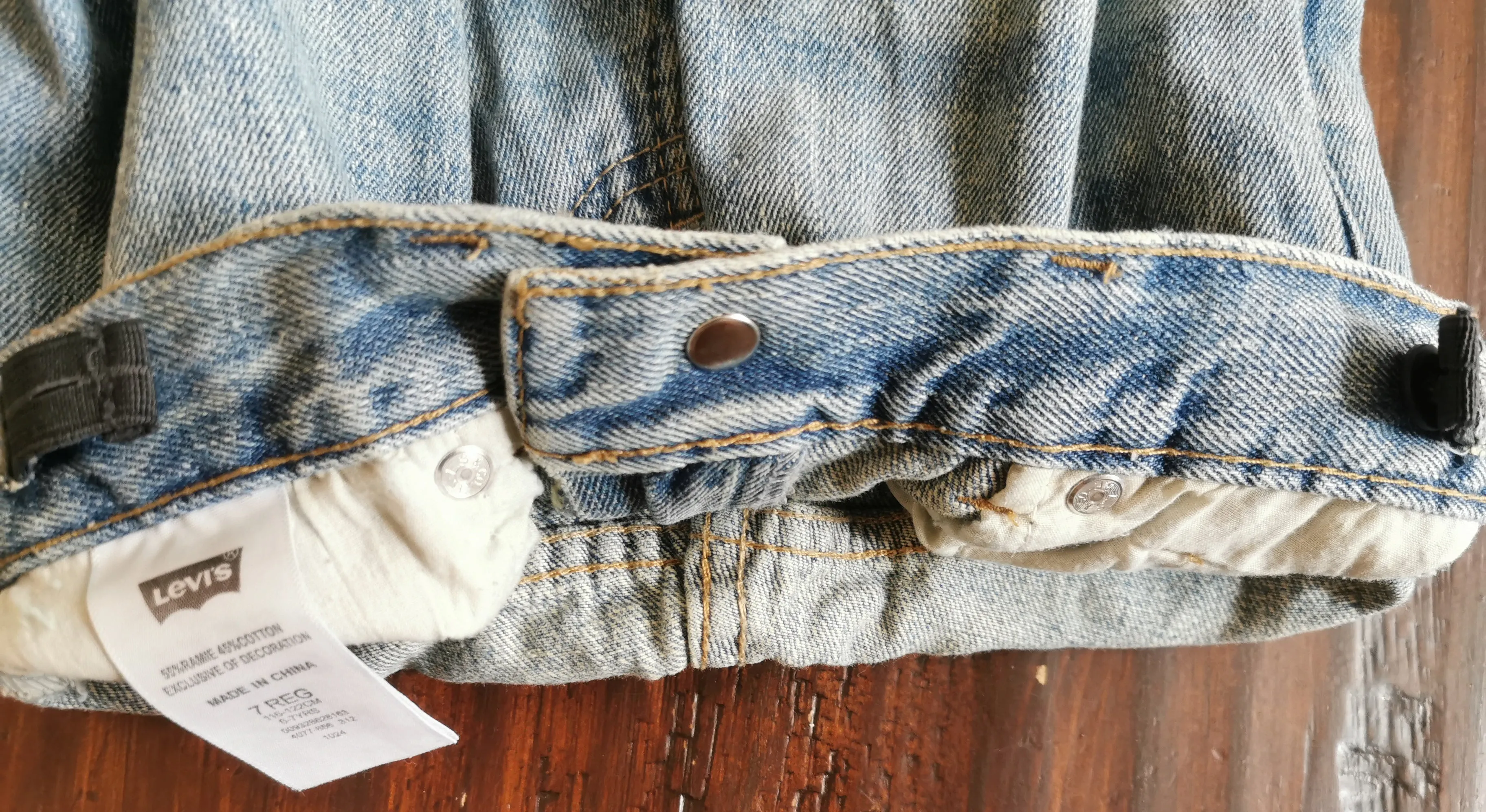 BOY SIZE 7 YEARS - LEVI'S 549, Relaxed Fit Jeans VGUC B48