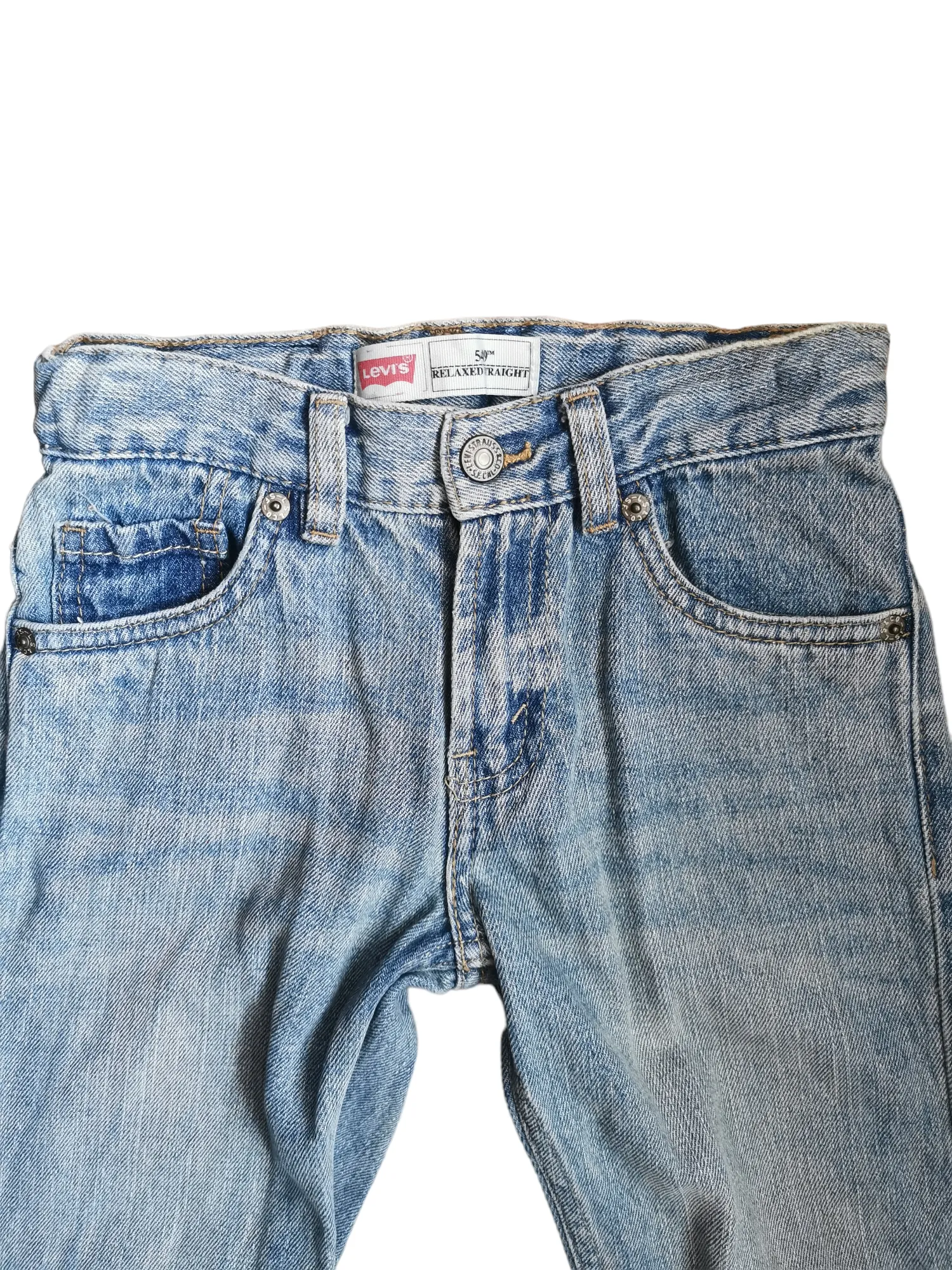 BOY SIZE 7 YEARS - LEVI'S 549, Relaxed Fit Jeans VGUC B48