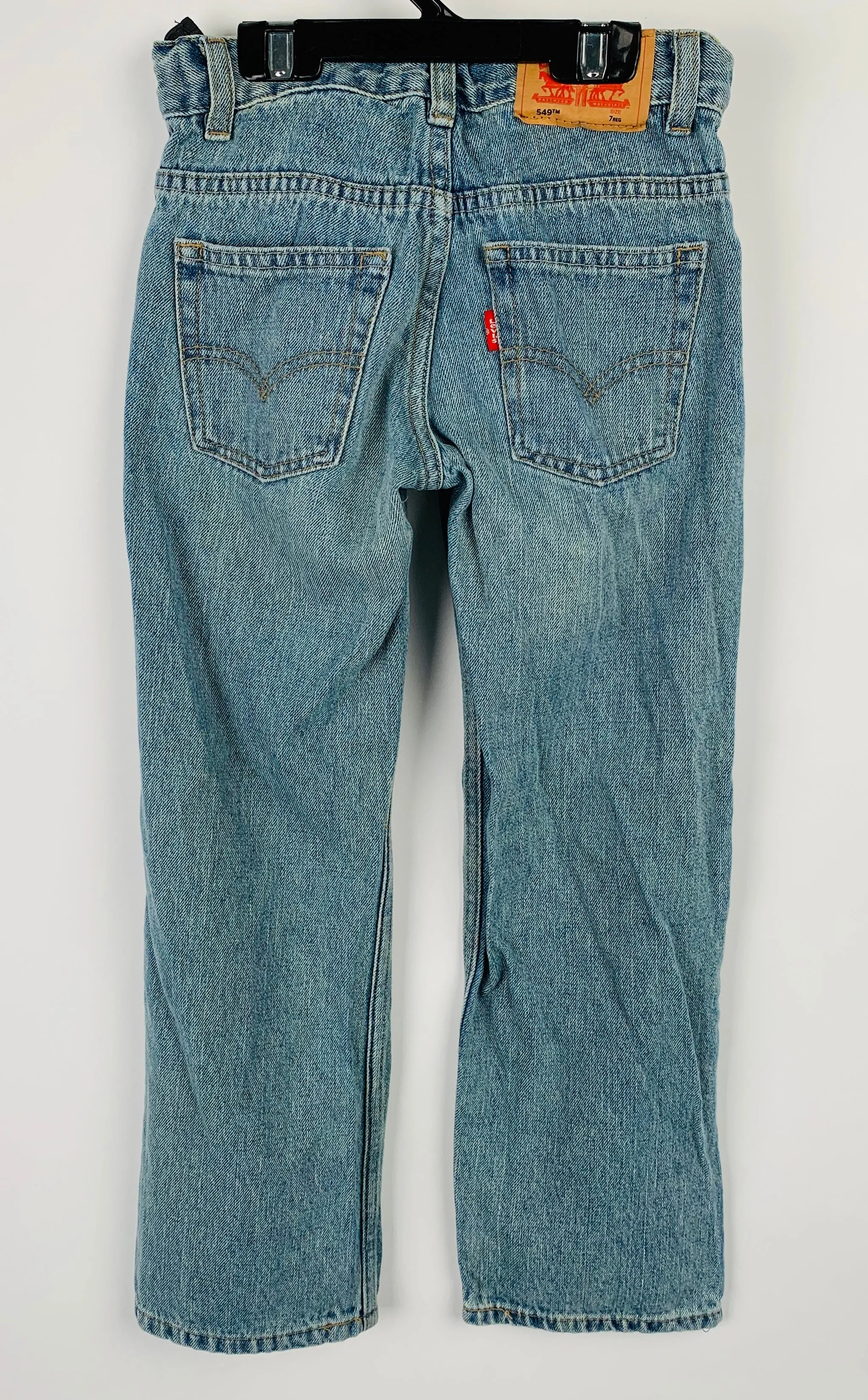 BOY SIZE 7 YEARS - LEVI'S 549, Relaxed Fit Jeans VGUC B48