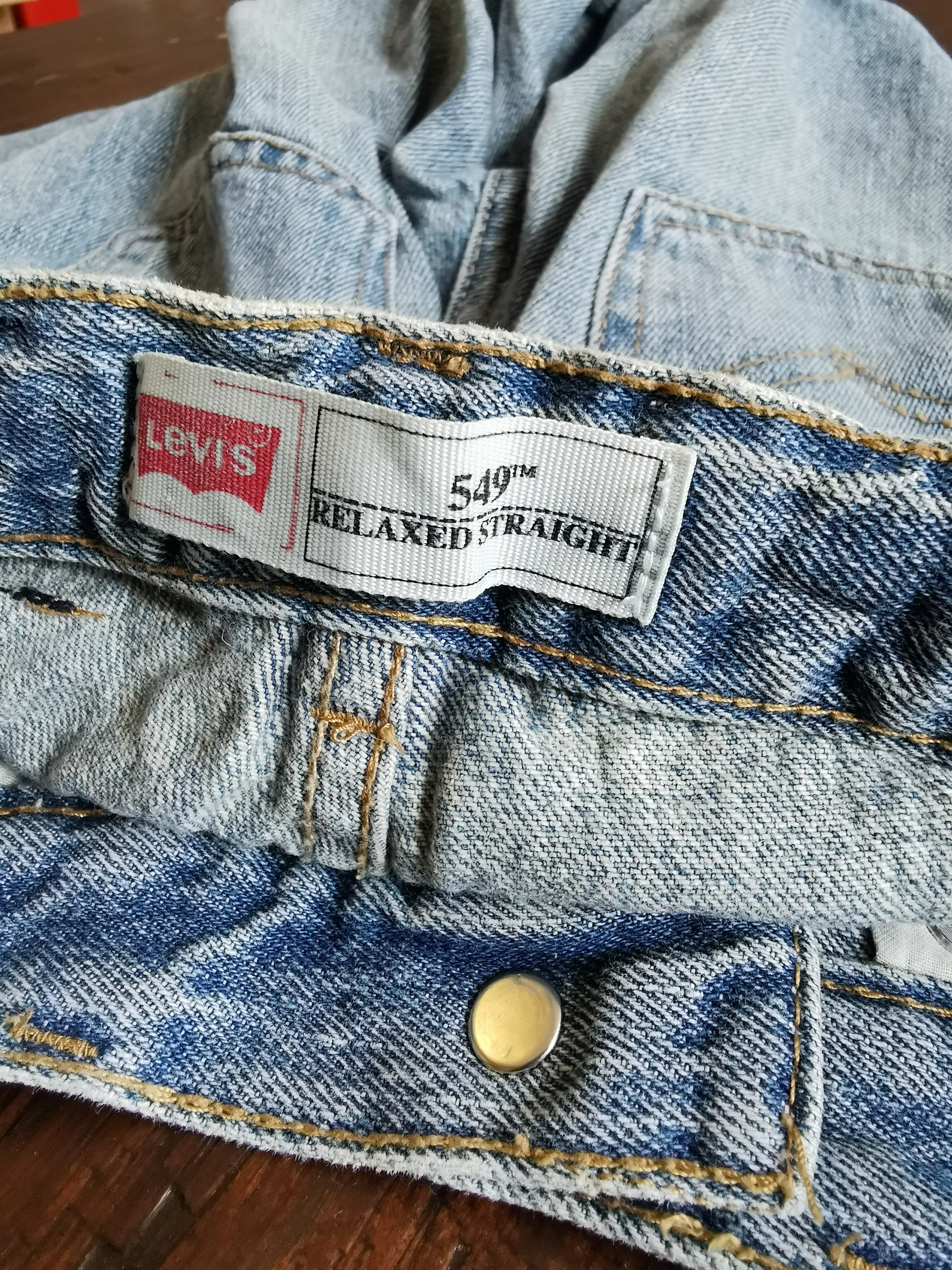 BOY SIZE 7 YEARS - LEVI'S 549, Relaxed Fit Jeans VGUC B48