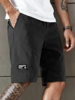Breathable Camo Drawstring Shorts by Matthew