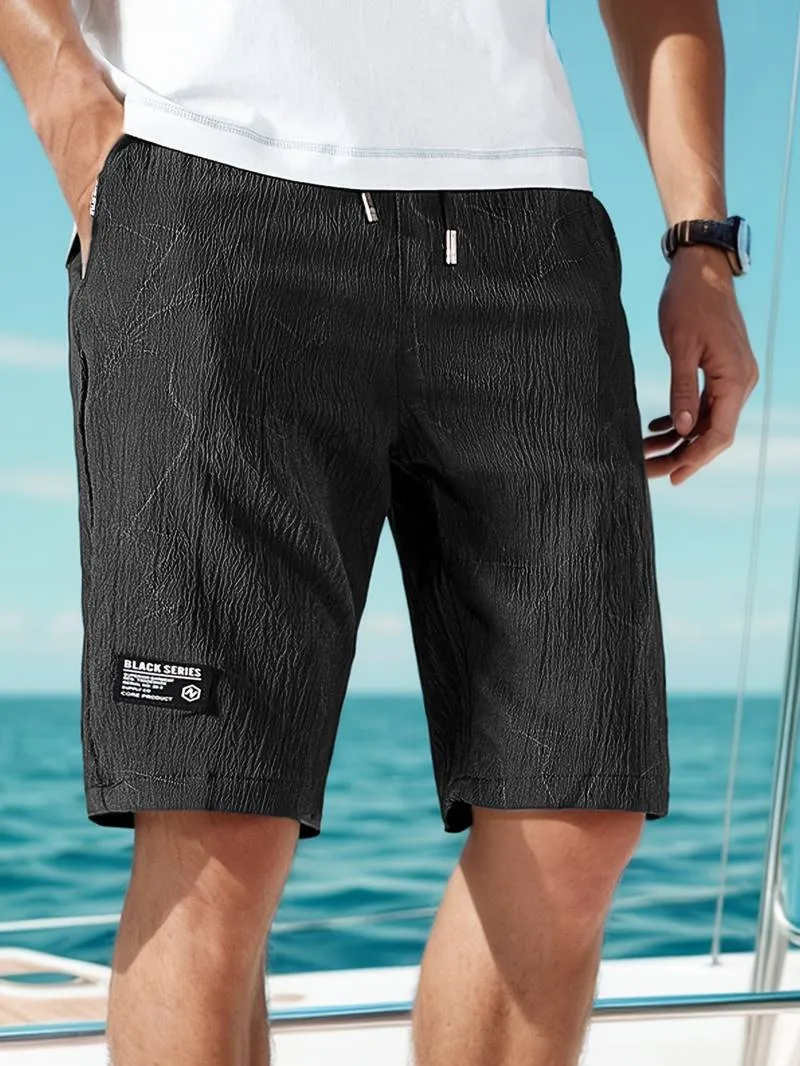 Breathable Camo Drawstring Shorts by Matthew