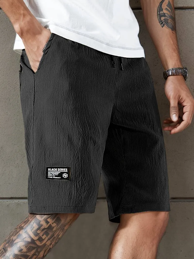 Breathable Camo Drawstring Shorts by Matthew