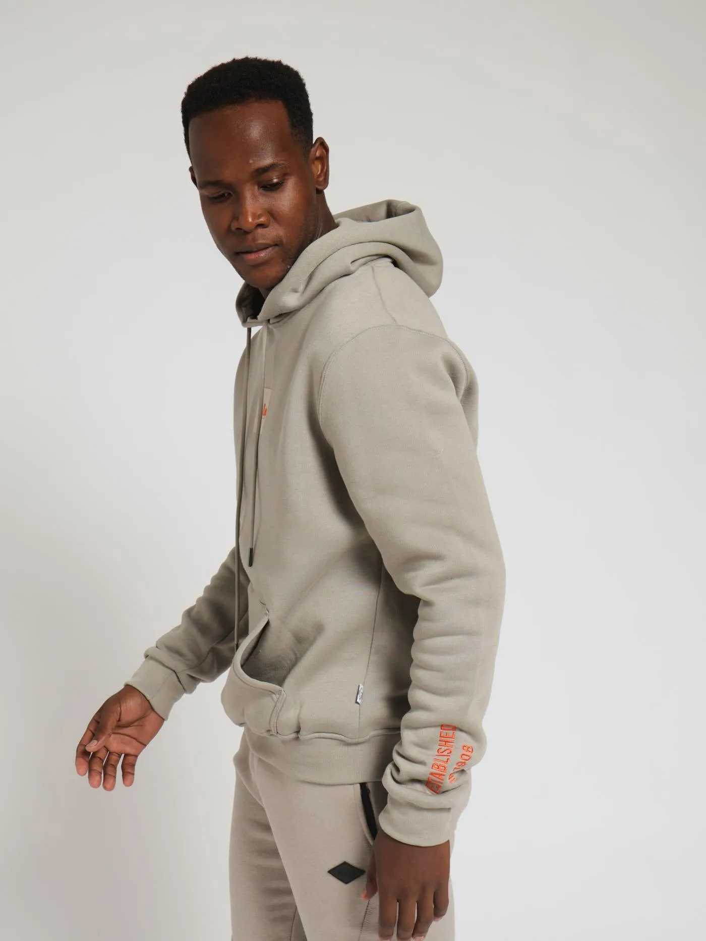 Breen Oversized Hoody - Stone