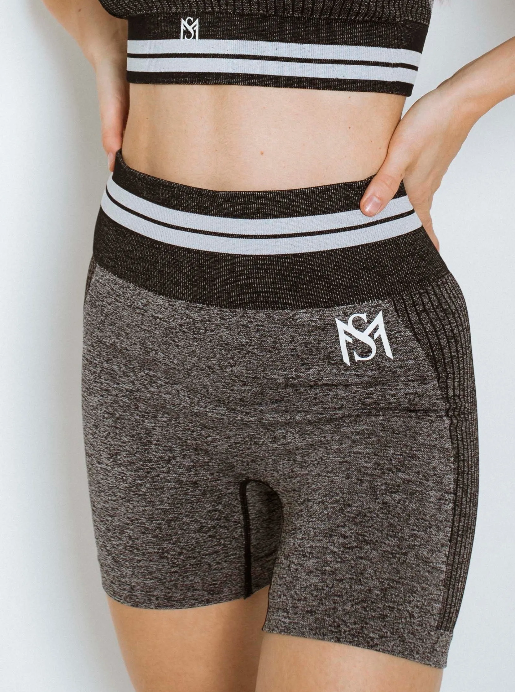 Bright lines dark grey shorts