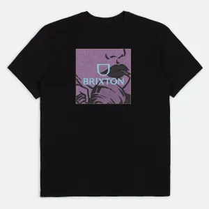 Brixton Alpha Square Art Tailored S/S Standard T-Shirt Black