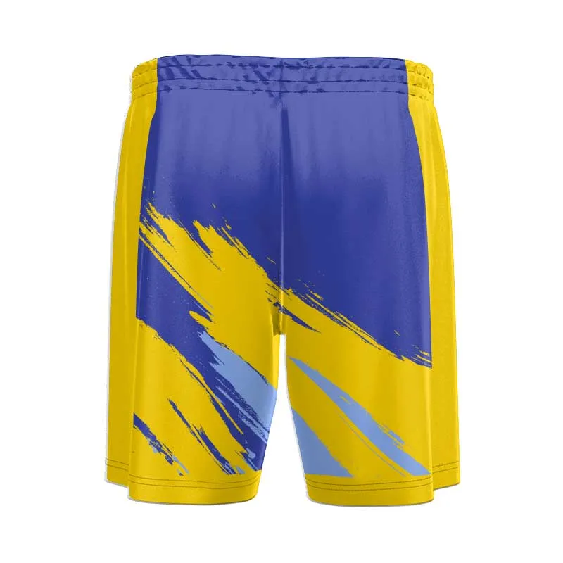 Brushes Soccer Shorts Design Your Own Custom