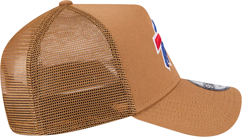 Buffalo Bills 9FORTY A-FRAME Mesh Back Light Bronze