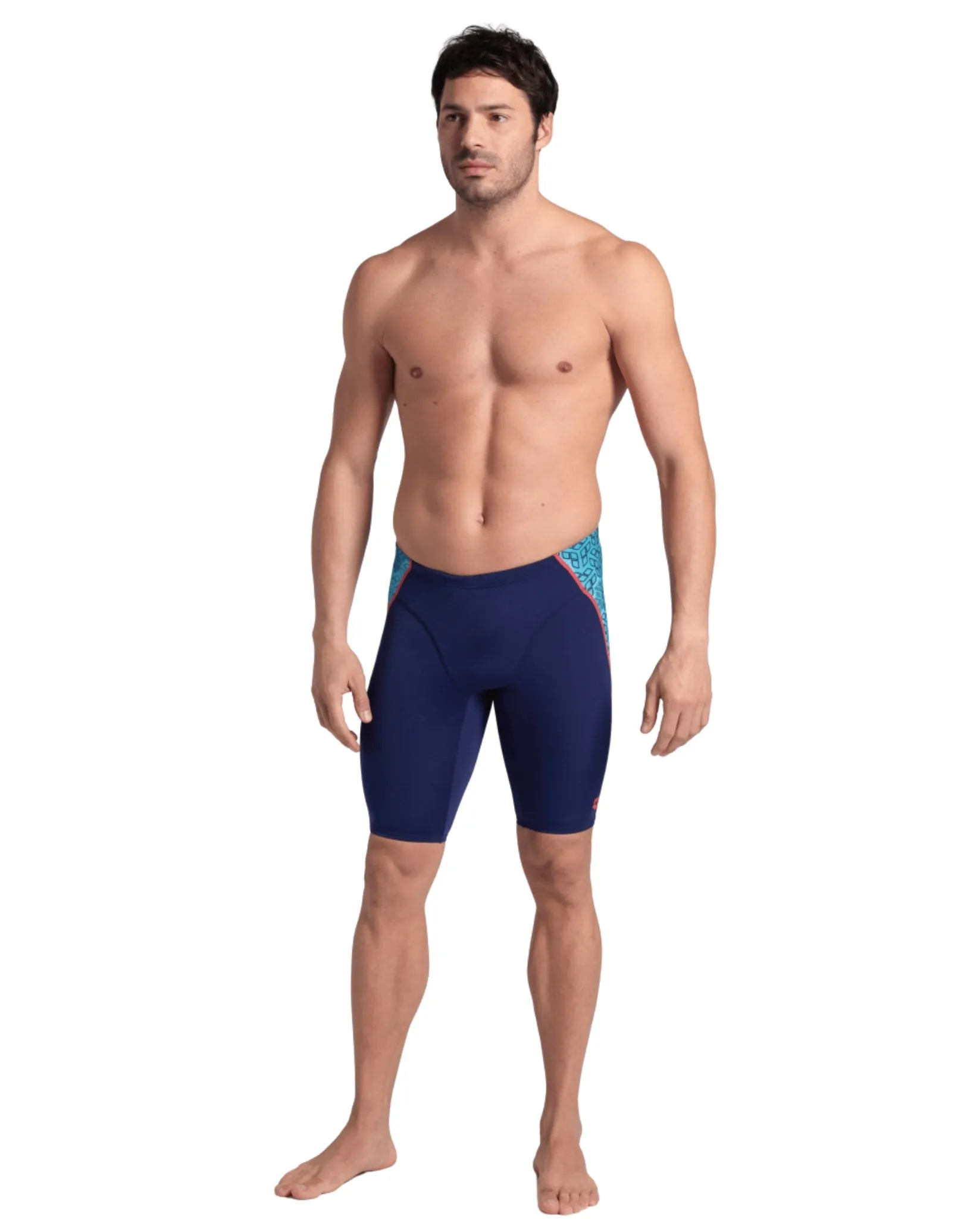 Camo Kikko Swim Jammer - Navy/Multi