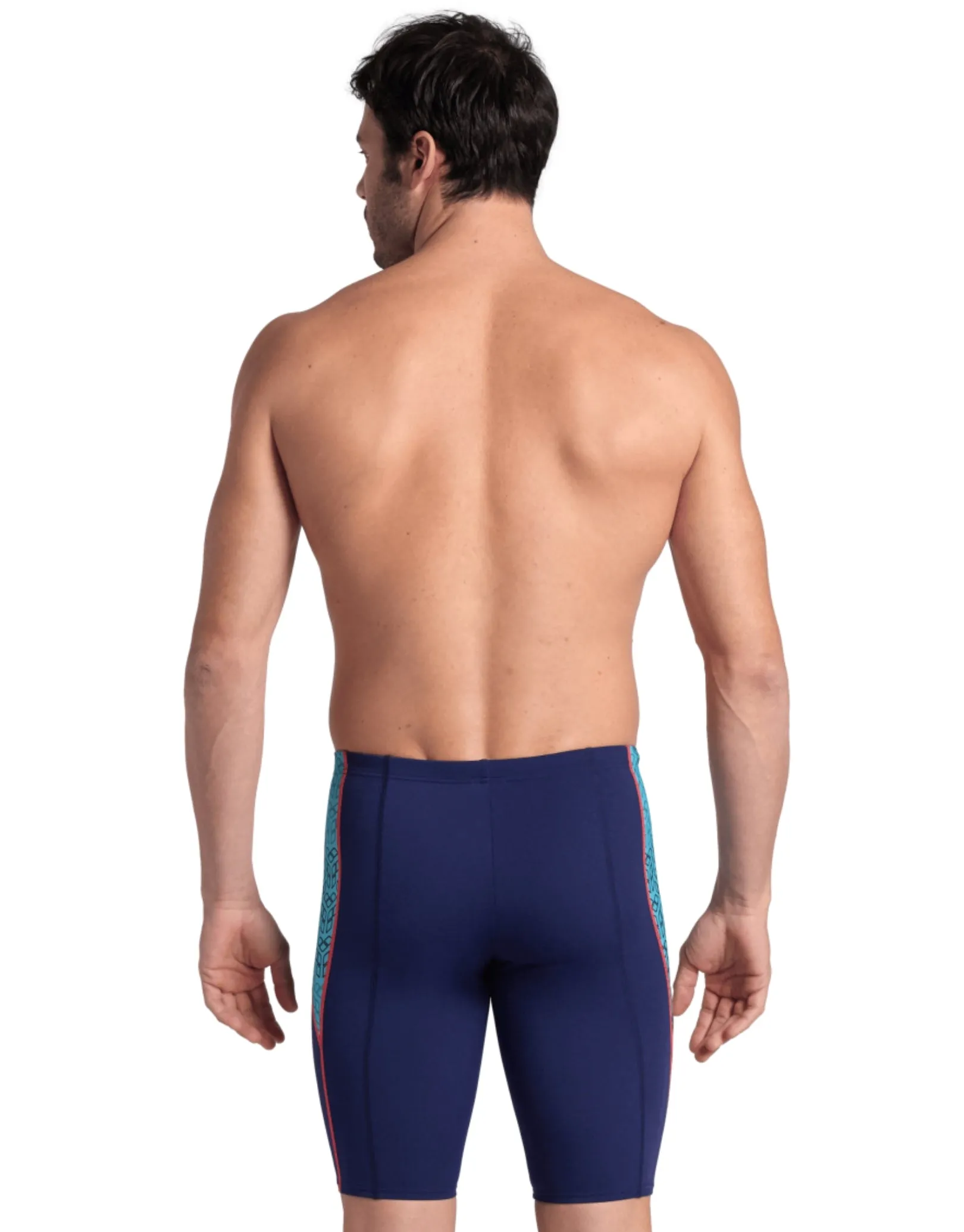 Camo Kikko Swim Jammer - Navy/Multi