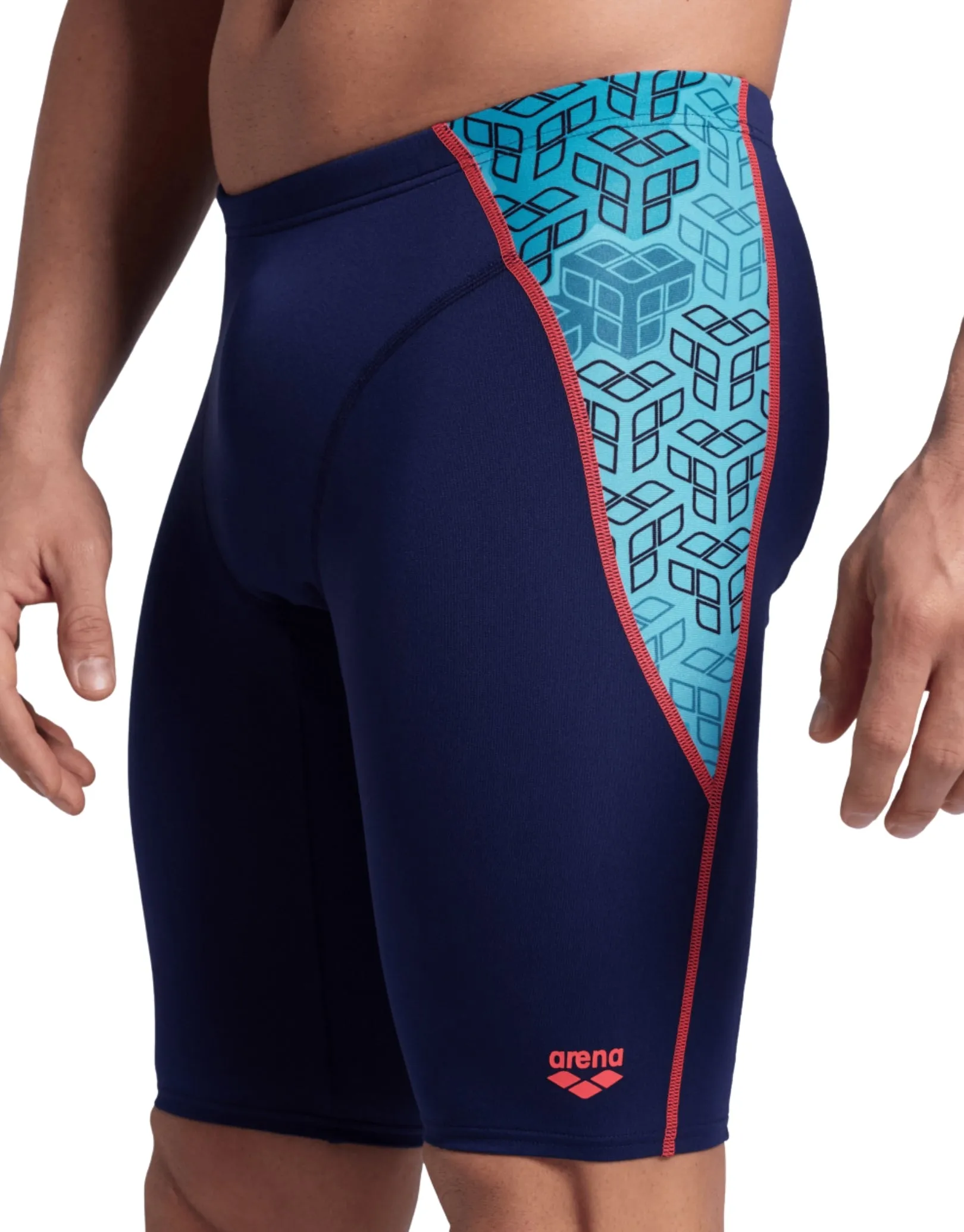 Camo Kikko Swim Jammer - Navy/Multi