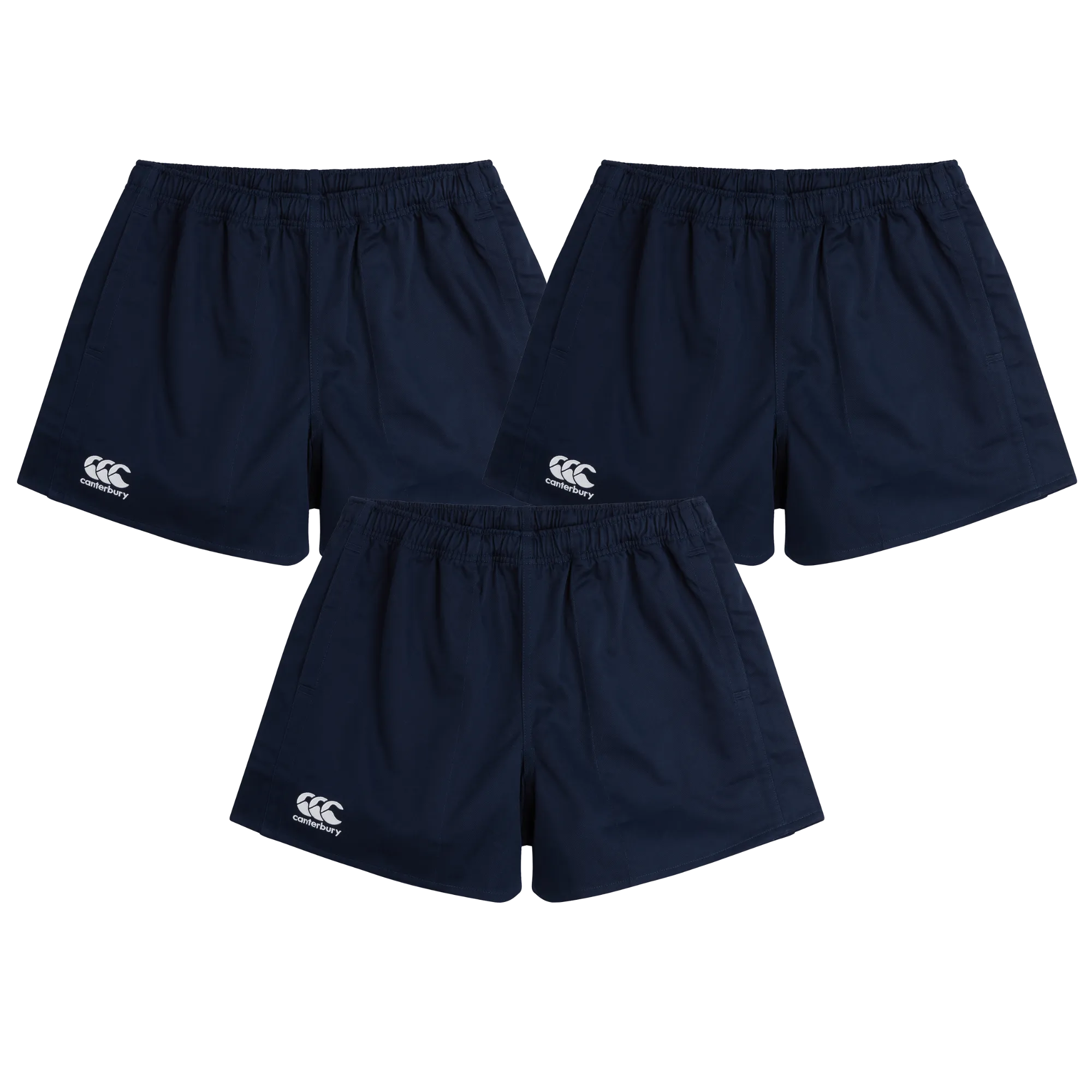 Canterbury Professional Cotton Short 3-Pack Bundle